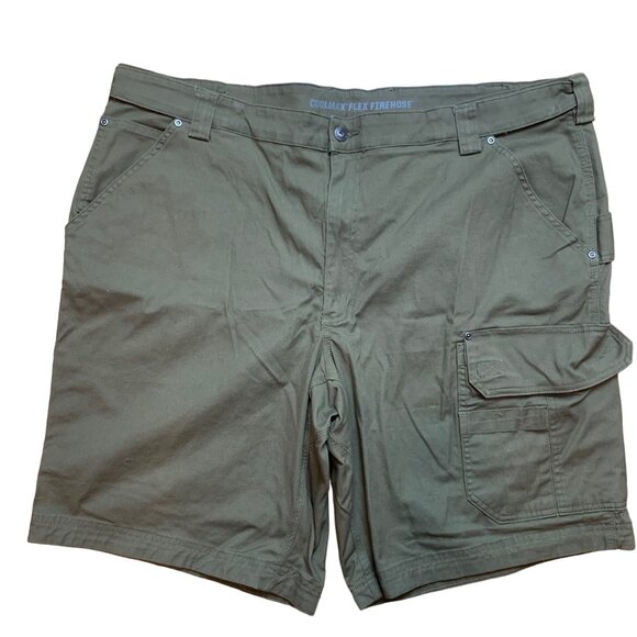 Duluth Trading Other - Duluth Trading Co. Coolmax Flex Firehose Cargo Shorts 48 Green Cotton relaxed Fi